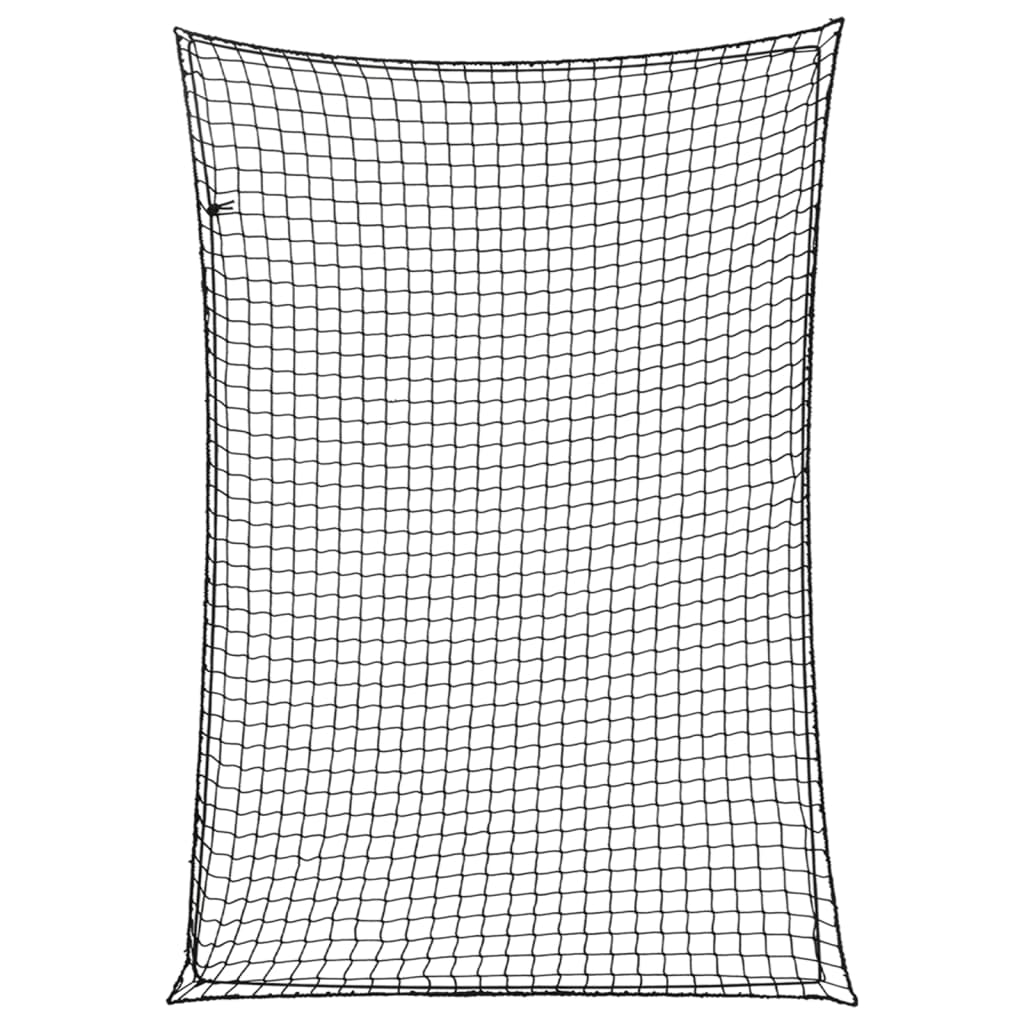 Vidaxx red para remolque cuerda elástica 5x3,5 m polipropileno negro