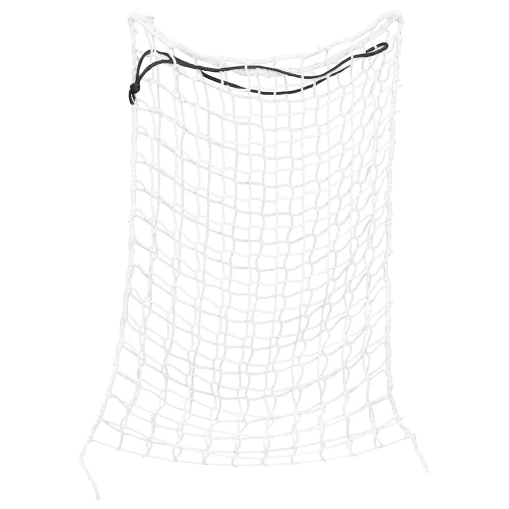 Vidaxl Hooinets 2 st 75x50 cm rektangulär polypropen vit