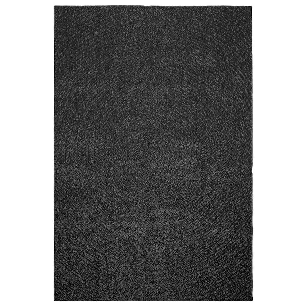 Vidaxl vloerkleed zizur binnen en buiten 140x200cm jute look antraciet