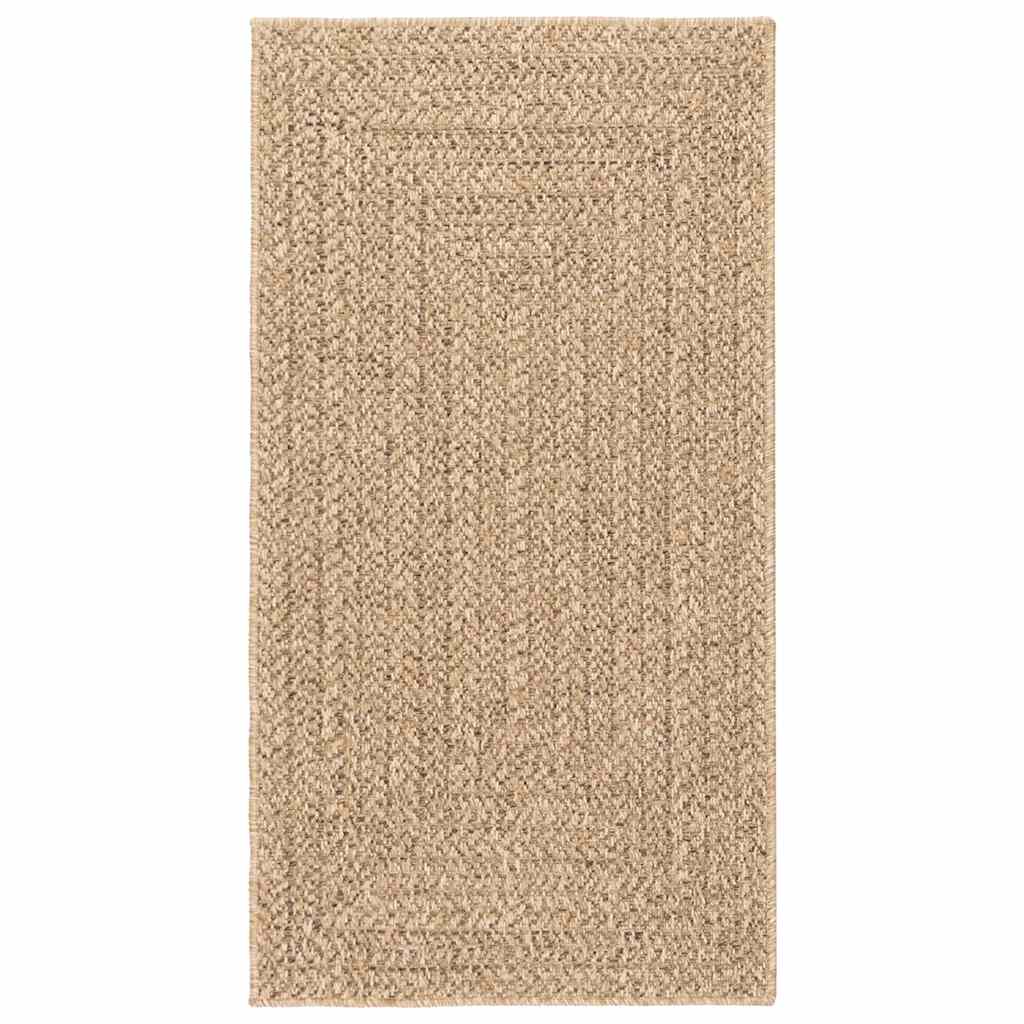 VidaXL rug zizur beige indoors and outdoors 80x150 cm jute look