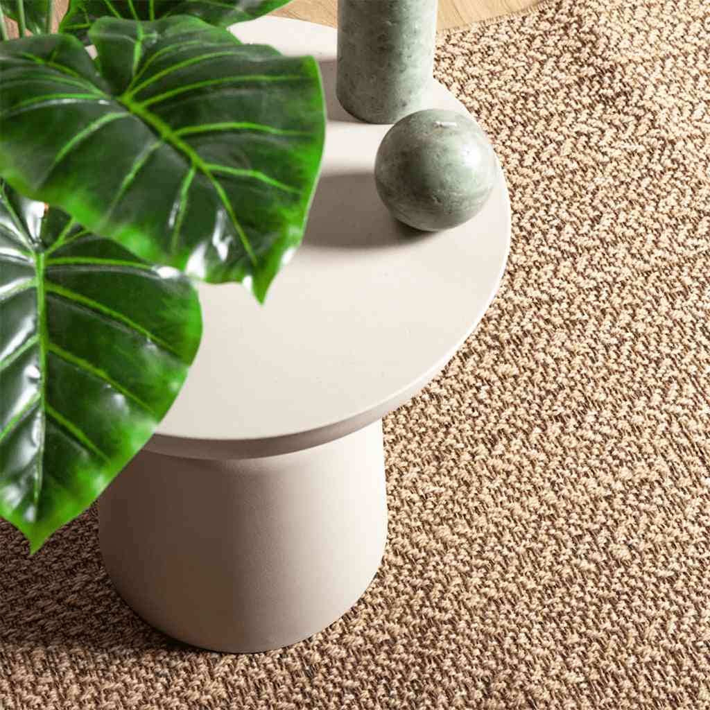 VidaXL rug zizur beige indoors and outdoors 80x150 cm jute look