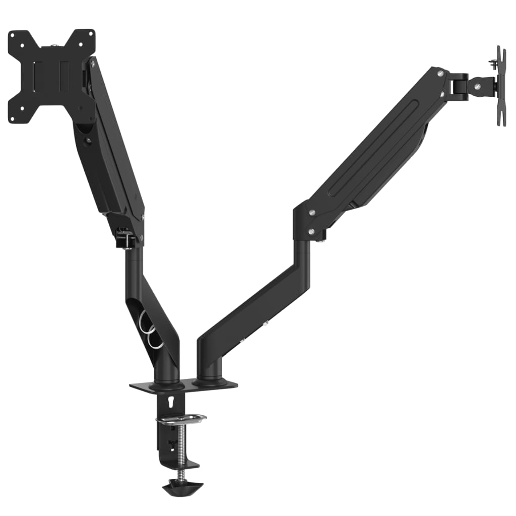 Vidaxl monitor brackets 27 inch screen gas spring 20 kg
