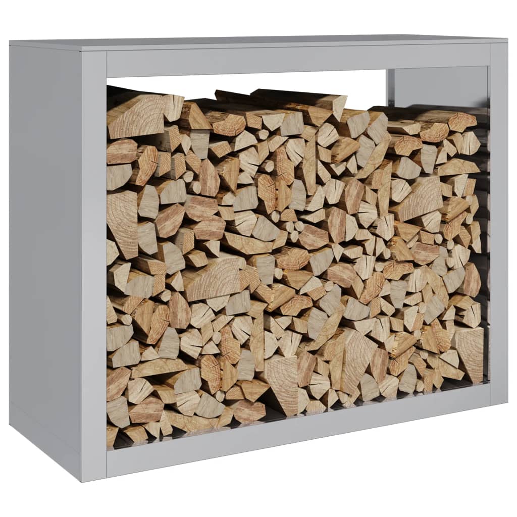 Vidaxx firewood rack 100x40x80 cm galvanized steel