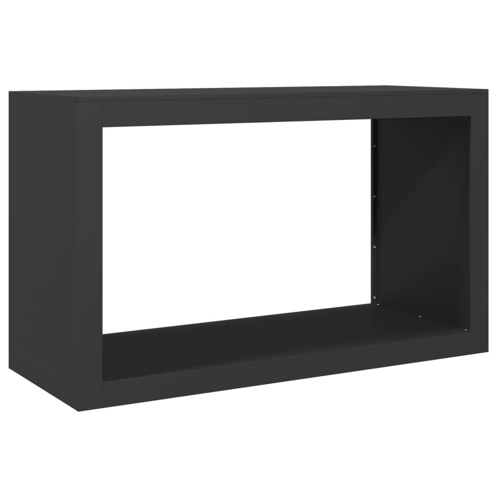 Vidaxx firewood rack 100x40x60 cm steel black