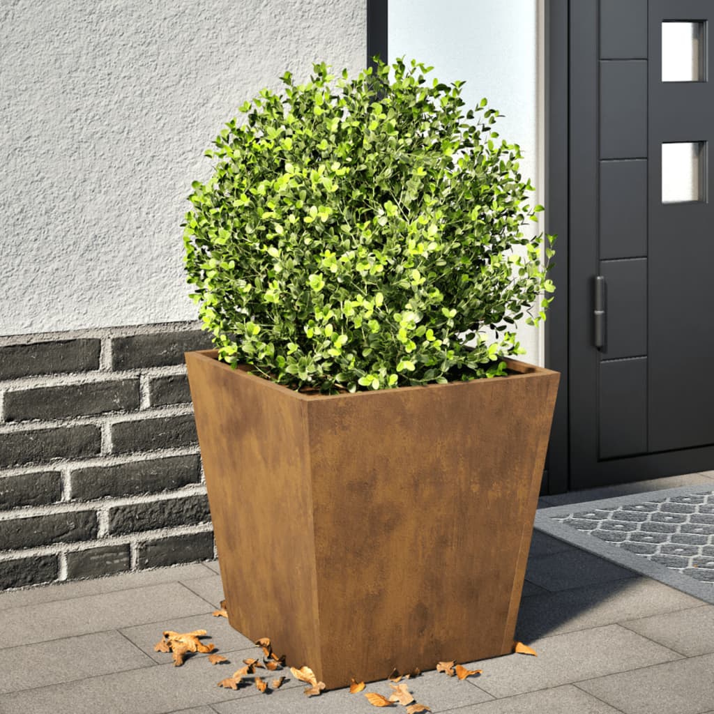 Vidaxx planter 40x40x40 cm weatherproof steel