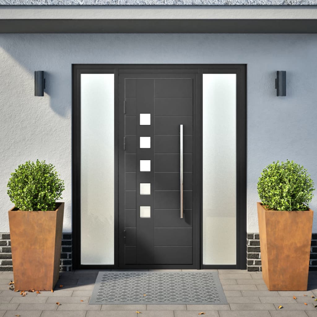 Vidaxx planters 2 pcs 45x45x75 cm weatherproof steel