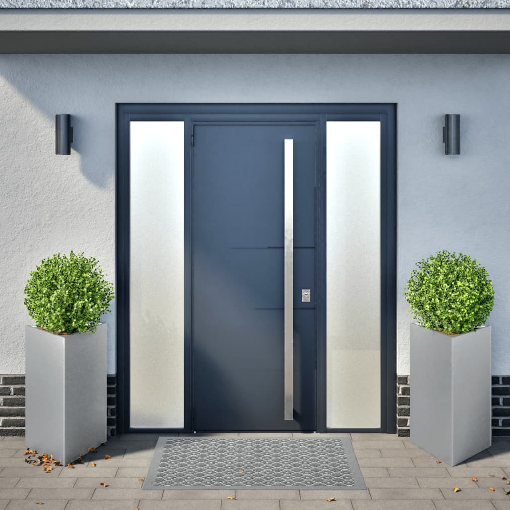 Plantadores Vidaxx 2 peças triângulo 50x43x75 cm aço galvanizado