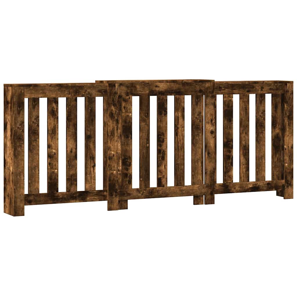 Plášť radiátora Vidaxx 205x21,5x83,5 cm hotové drevo, farba dub dymový