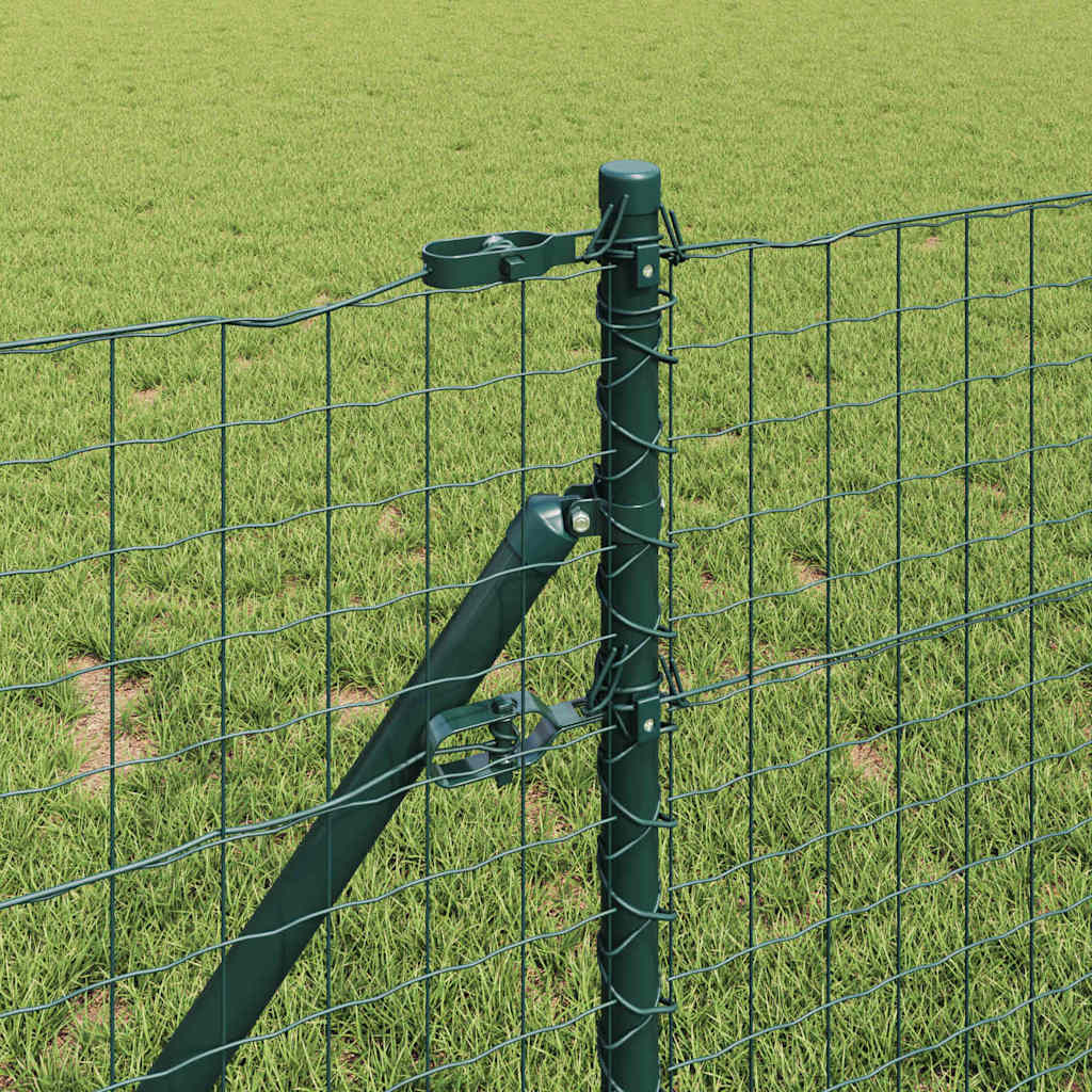Vidaxl afrasteringspaal 26 pcs groen 3,2 x 3,2 x 80 cm