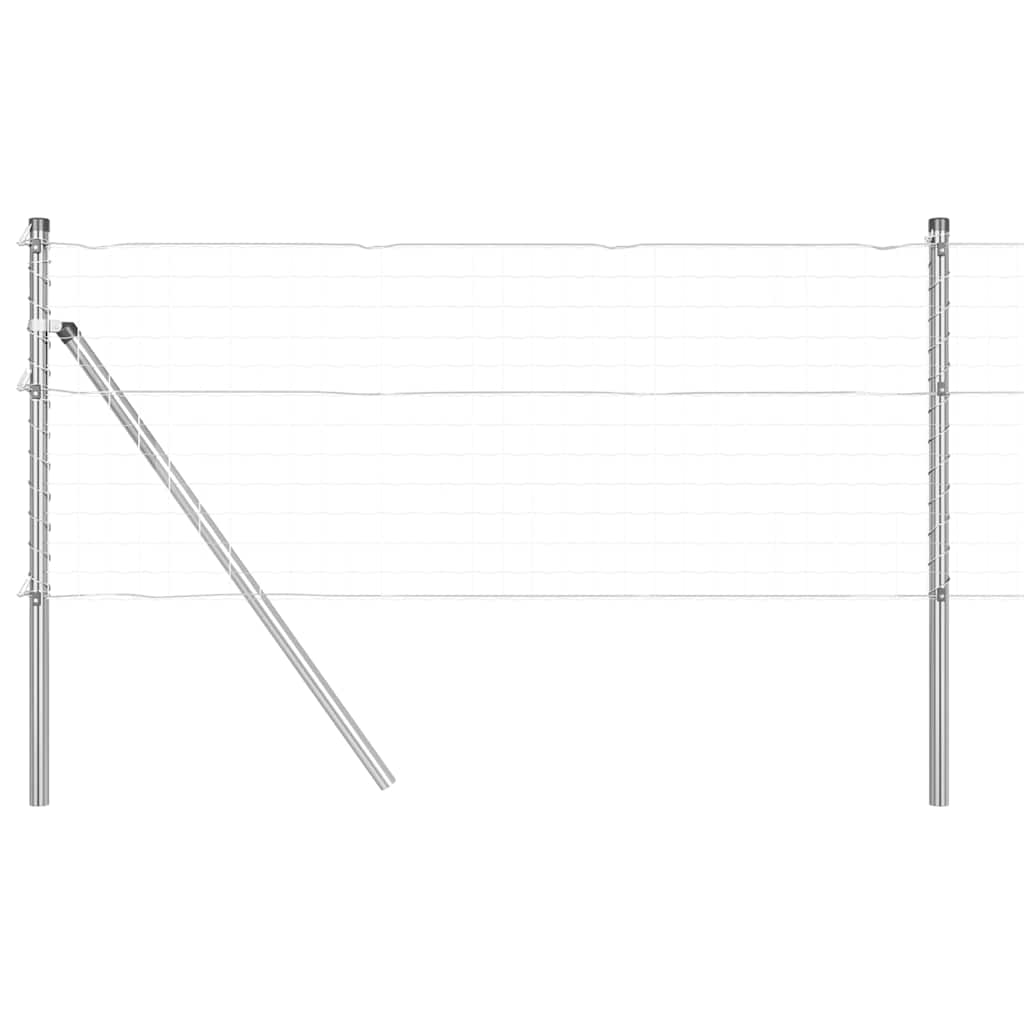 Vidaxl стълб за ограда 26 бр сив 3,2 x 3,2 x 80 cm