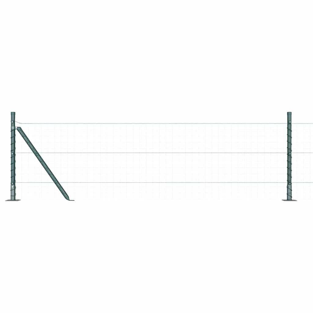 Vidaxl стълб за ограда 26 бр сив 3,2 x 3,2 x 50 cm