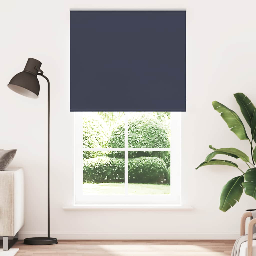 Vidaxl rolgordijn verduisterend 120x230 cm stofbreedte 116,6 cm blauw