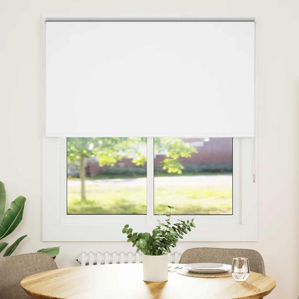 Zatemňovacia roleta Vidaxx 140x175 cm šírka látky 136,6 cm biela