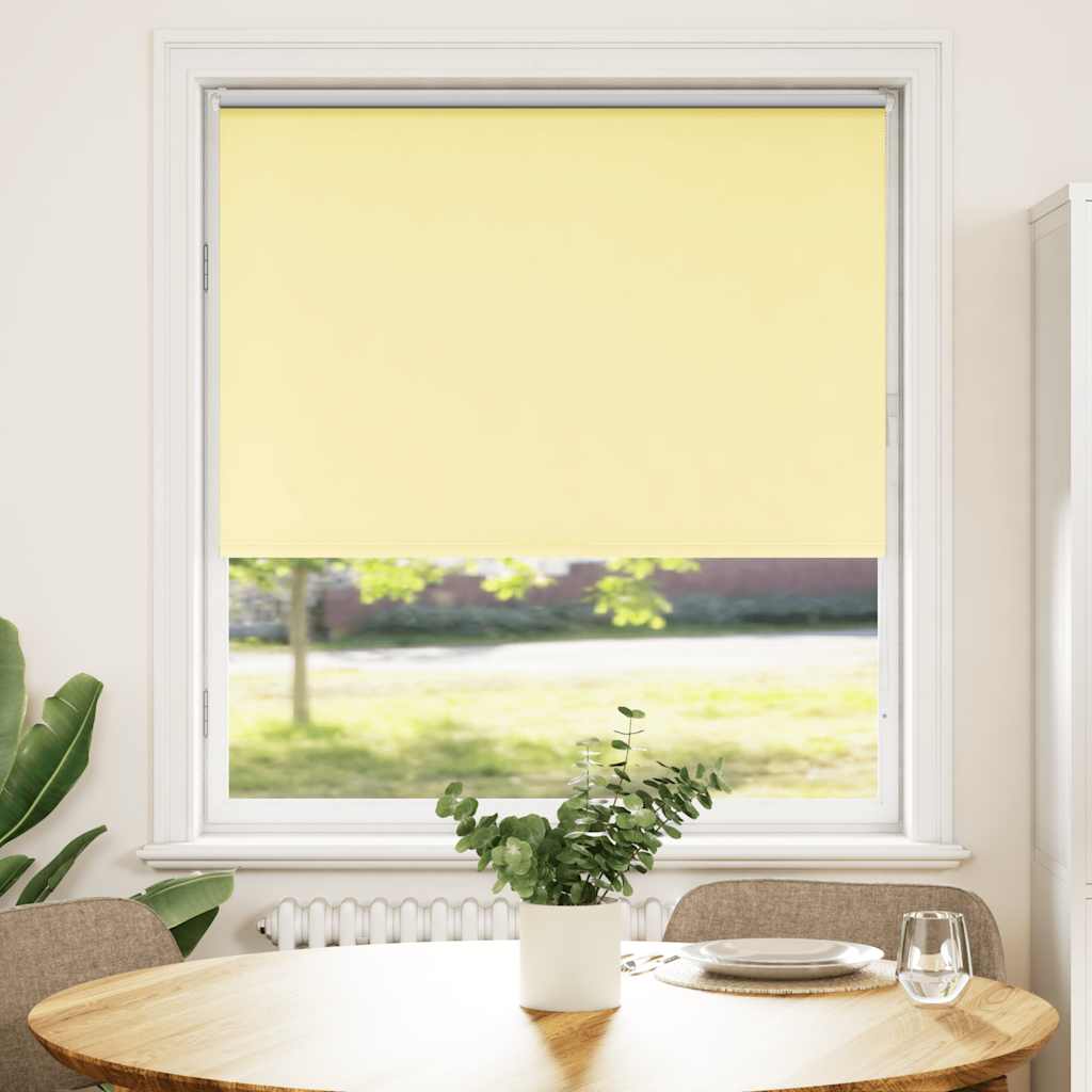 Zatemňovacia roleta Vidaxx 115x130 cm šírka látky 110,7 cm žltá