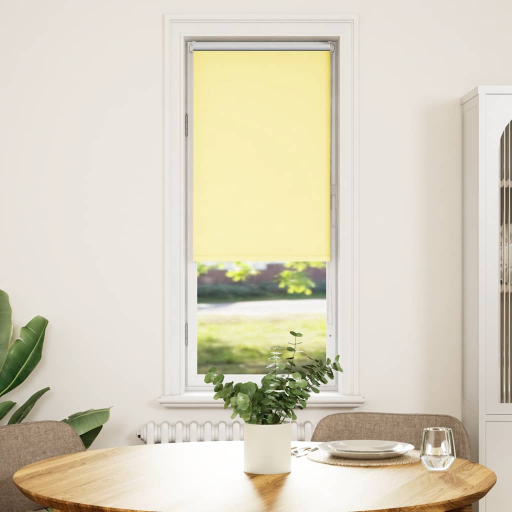 Zatemňovacia roleta Vidaxx 50x175 cm, šírka látky 45,7 cm žltá