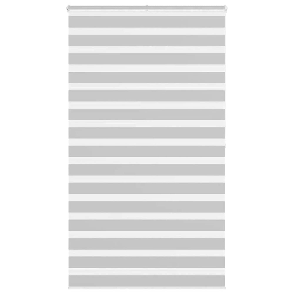 Vidaxl Zebra-Roller blann 120x200 cm Stoff Breet 115.9 cm Liicht