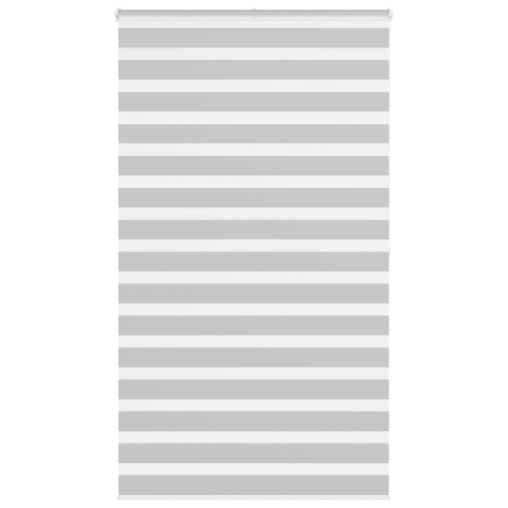 Vidaxl zebra válcový slepý 135x200 cm Šířka prachu 130,9 cm světle šedá
