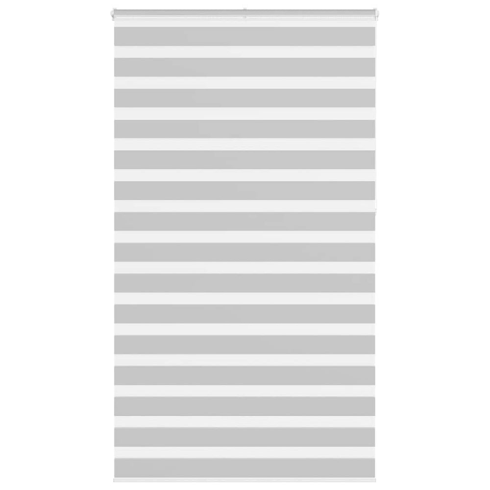 Vidaxl Zebra-Roller blann 120x230 cm Stoff Breet 115.9 cm Liicht