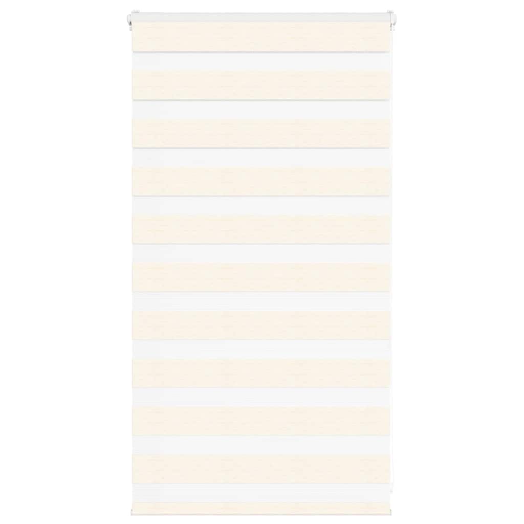 VidaXL zebra roller blind 90x100 cm fabric width 85.9 cm marble beige