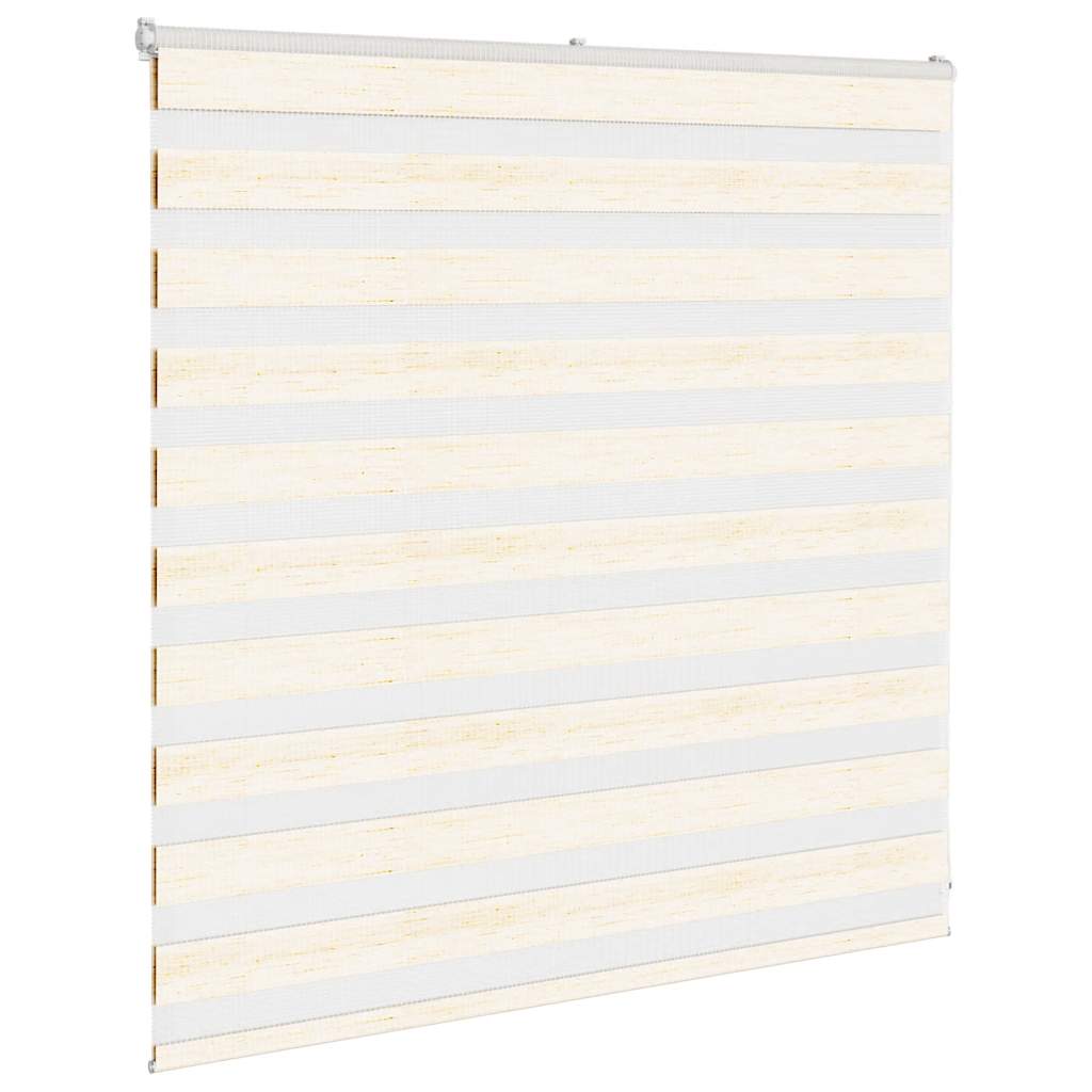 Vidaxx zebra roller blind 145x100 cm fabric width 140.9 cm marble beige