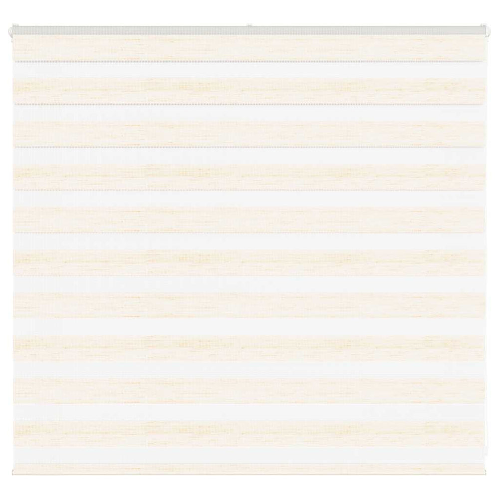 Vidaxl zebra roller blind 155x100 cm fabric width 150.9 cm marble beige