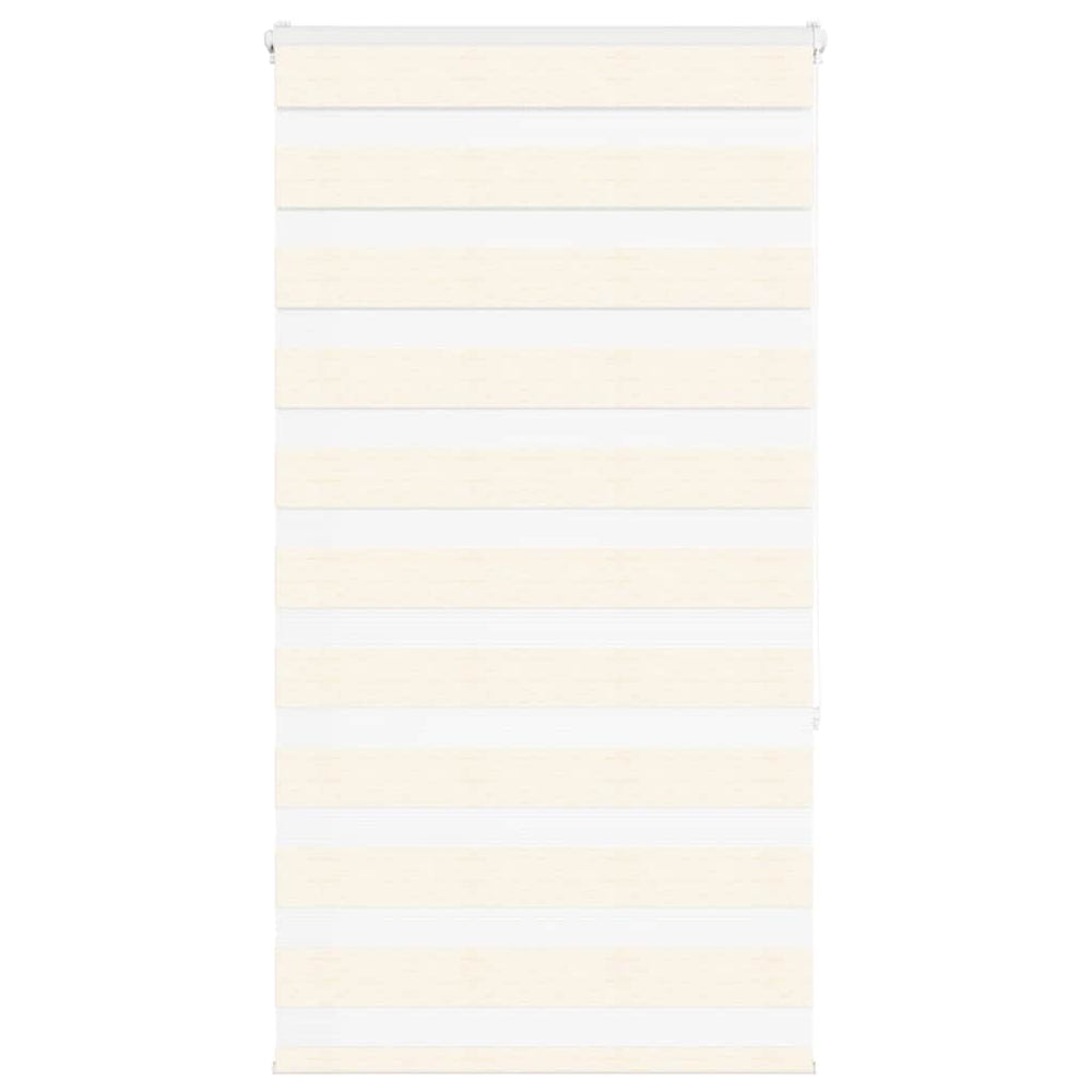 Vidaxl Zebra Roller Blind 75x150 cm Szerokość pyłu 70,9 cm marmerbeige