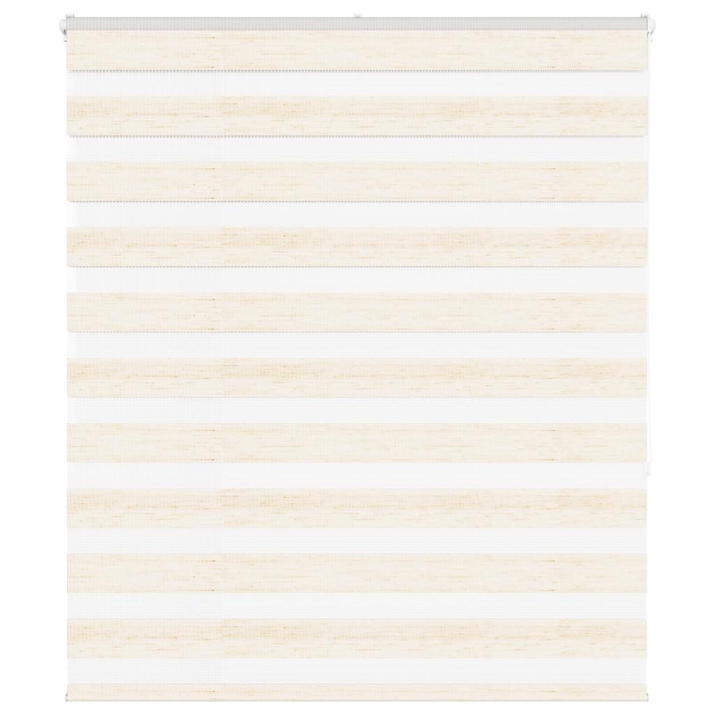 Vidaxl zebra roller blind 120x150 cm fabric width 115.9 cm marble beige