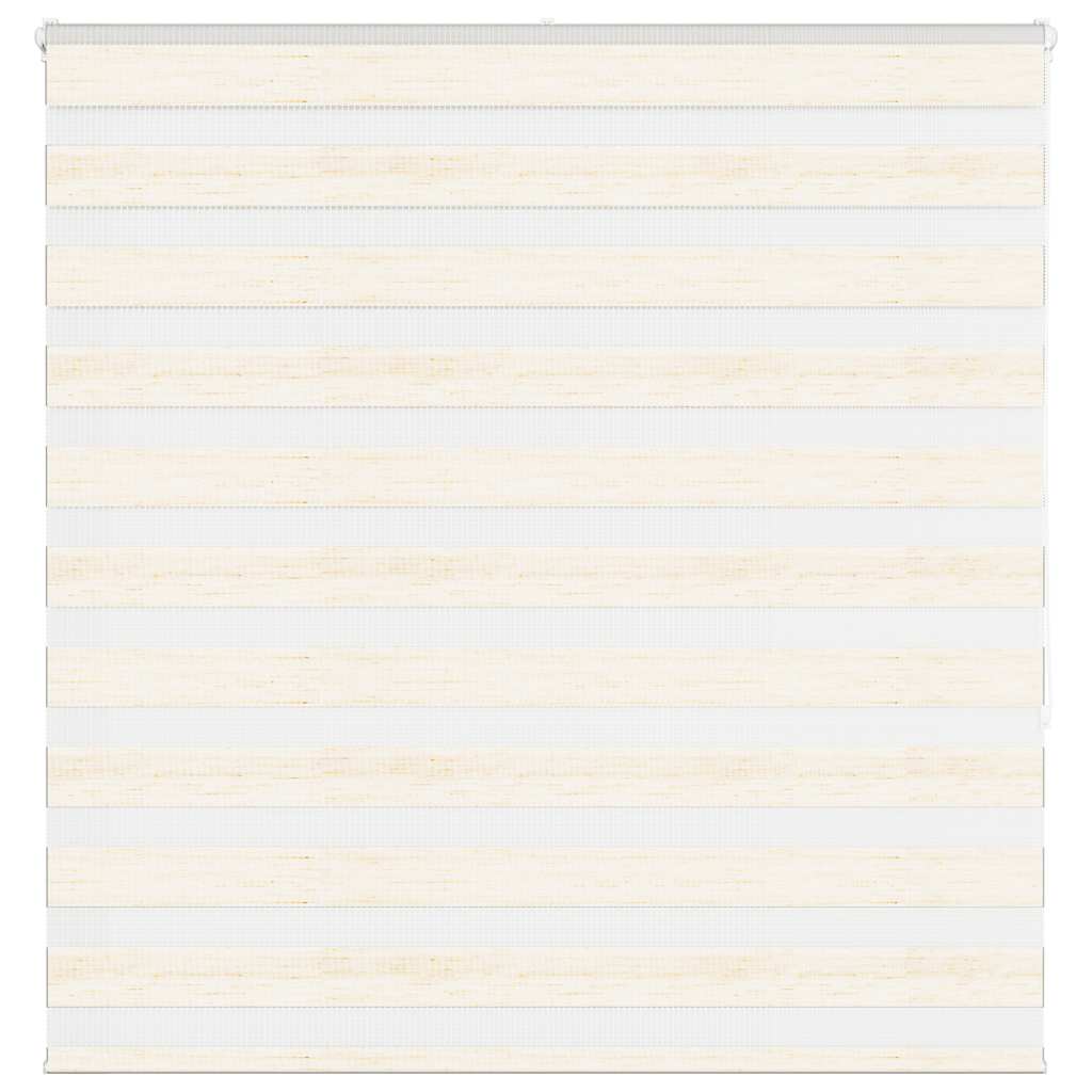 Vidaxl Zebra Blind 145x150 cm Staubbreite 140,9 cm Polyester MarbleBige