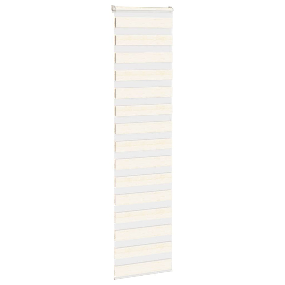 Vidaxl Zebra Rouleau aveugle 65x200 cm Largeur de poussière 60,9 cm en marbrebige