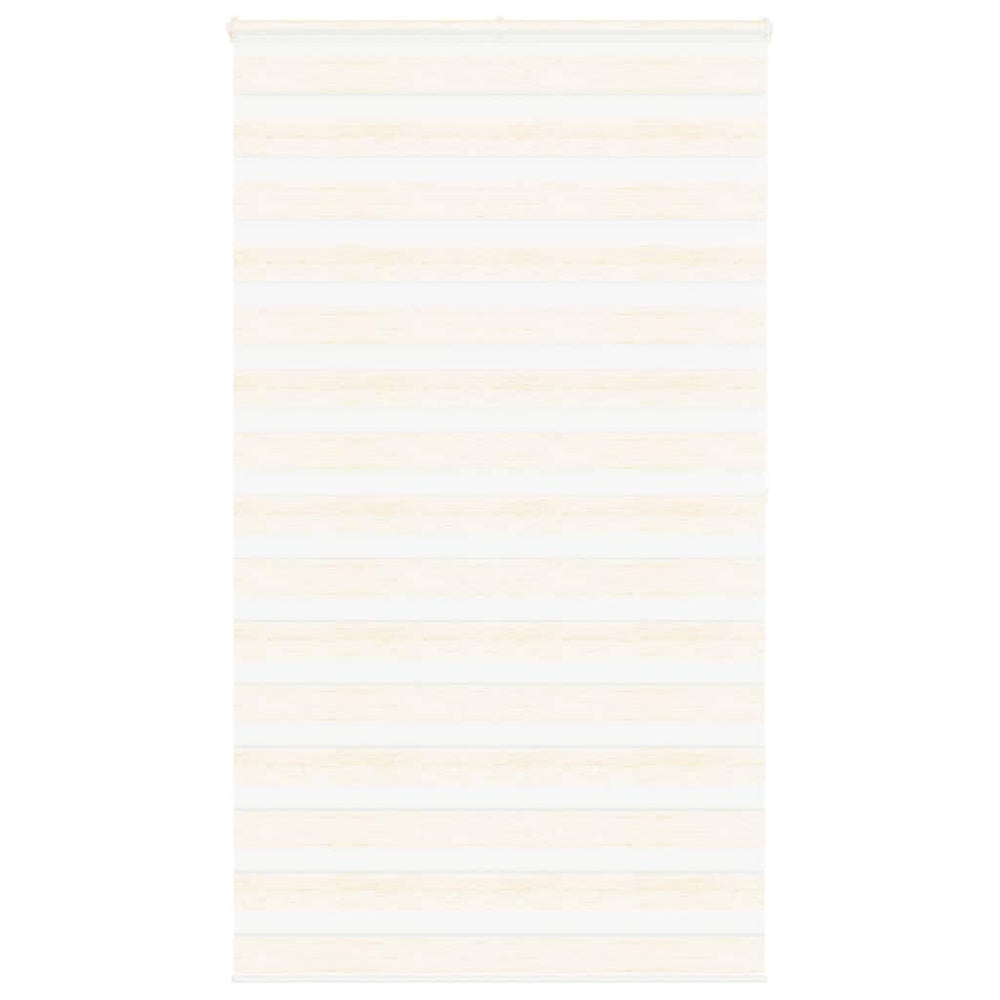 Vidaxl zebra roller blind 130x200 cm fabric width 125.9 cm marble beige