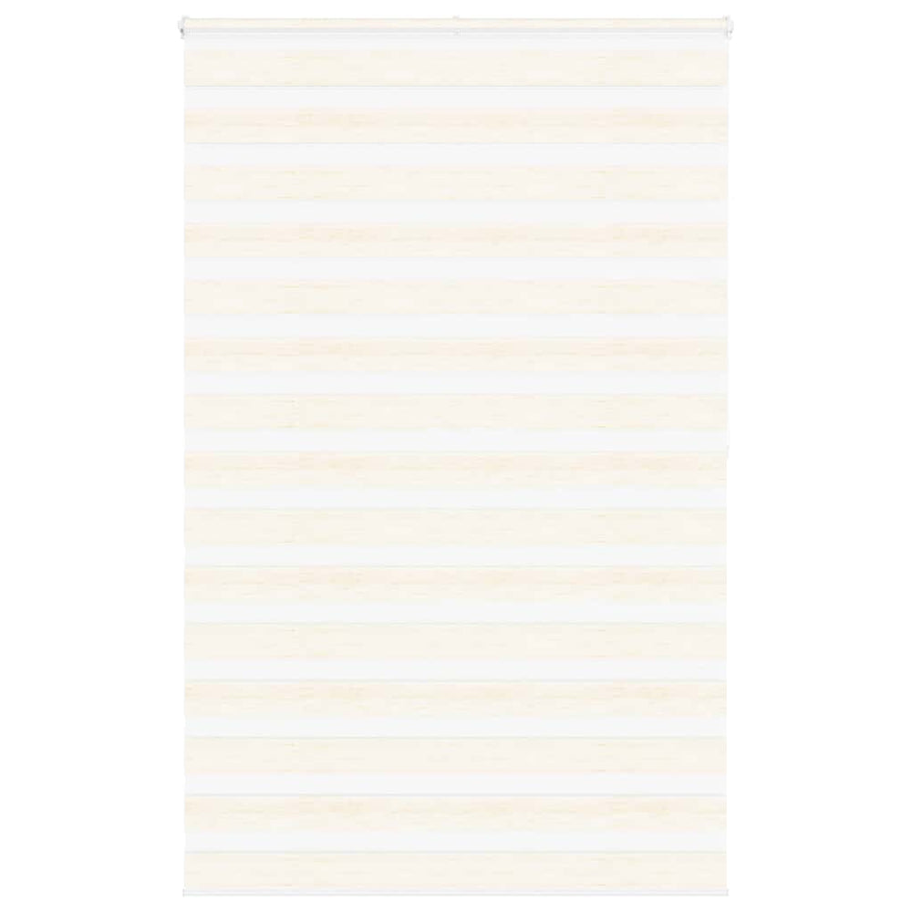 Vidaxl zebra roller blind 140x200 cm fabric width 135.9 cm marble beige