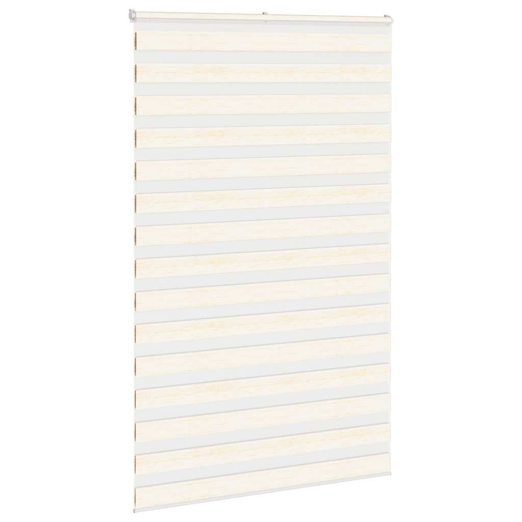 Vidaxx zebra roller blind 150x230 cm fabric width 145.9 cm marble beige