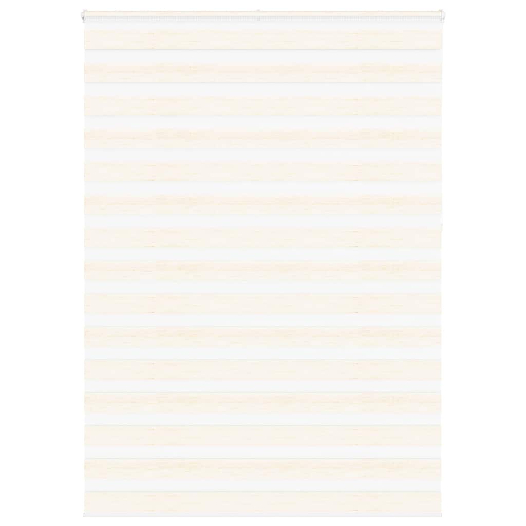 Vidaxl zebra blind marmer beige 165x230 cm stofbreedte 160,9 cm polyester