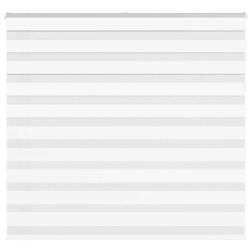 Vidaxl zebra blind 155x100 cm stofbreedte 150,9 cm polyester wit