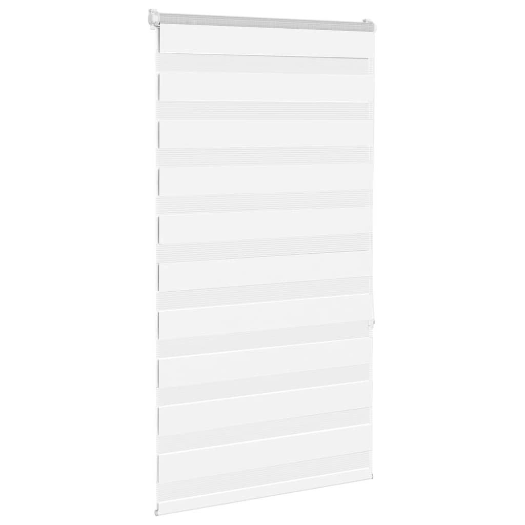 Vidaxl zebra blind 70x150 cm stofbreedte 65,9 cm polyester wit