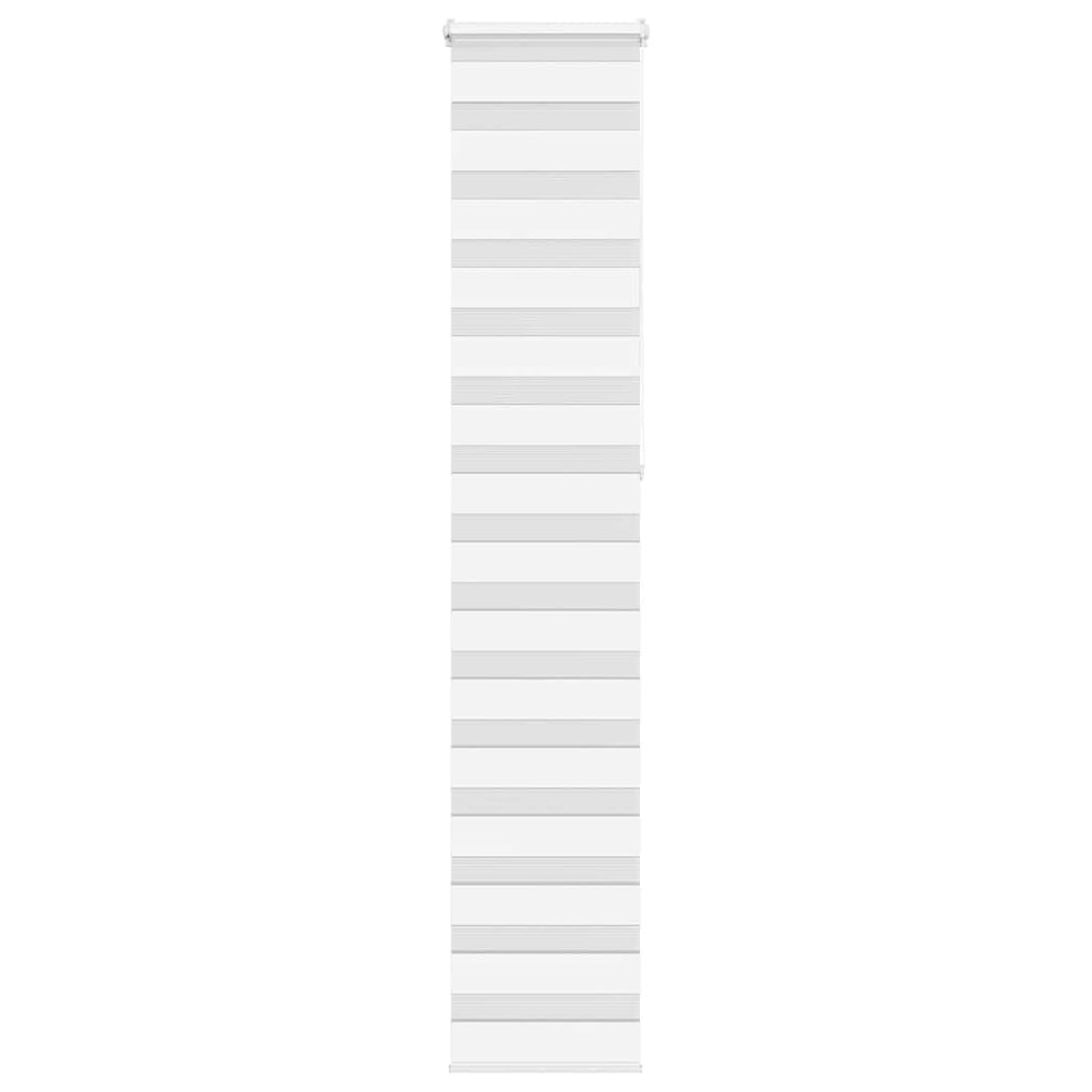 Vidaxl zebra rolgordijn 40x230 cm stofbreedte 35,9 cm polyester wit