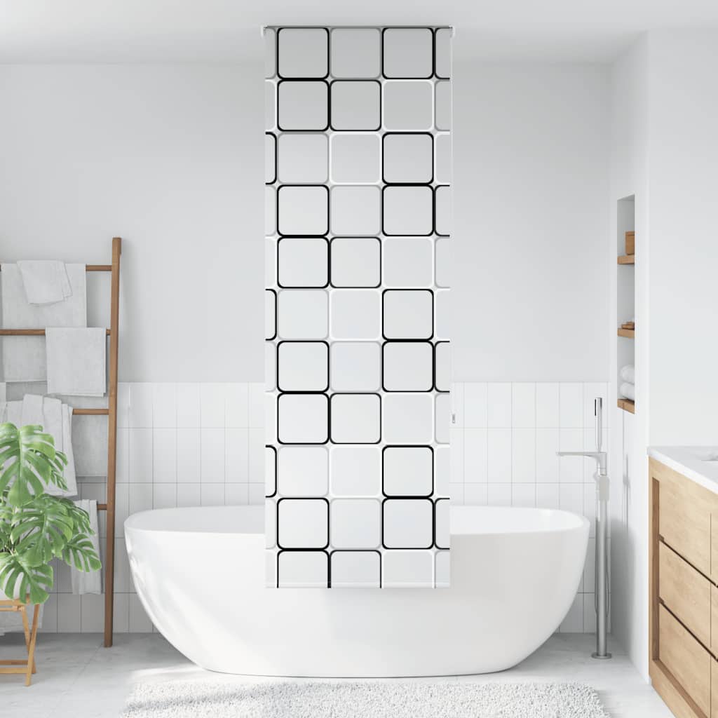 Vidaxx shower roller blind 60x240 cm, fabric width 56 cm
