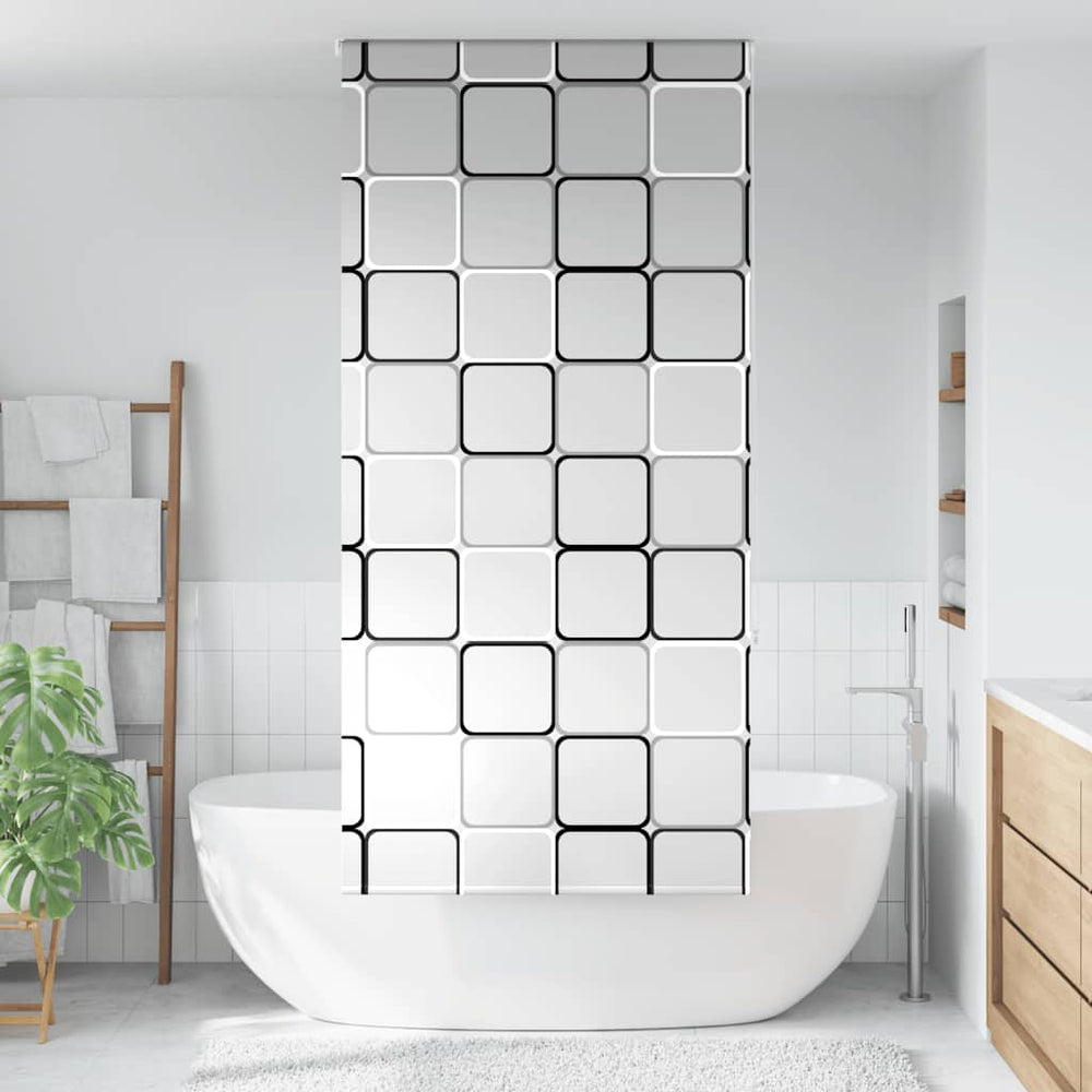 Vidaxx shower roller blind 90x240 cm, fabric width 86 cm