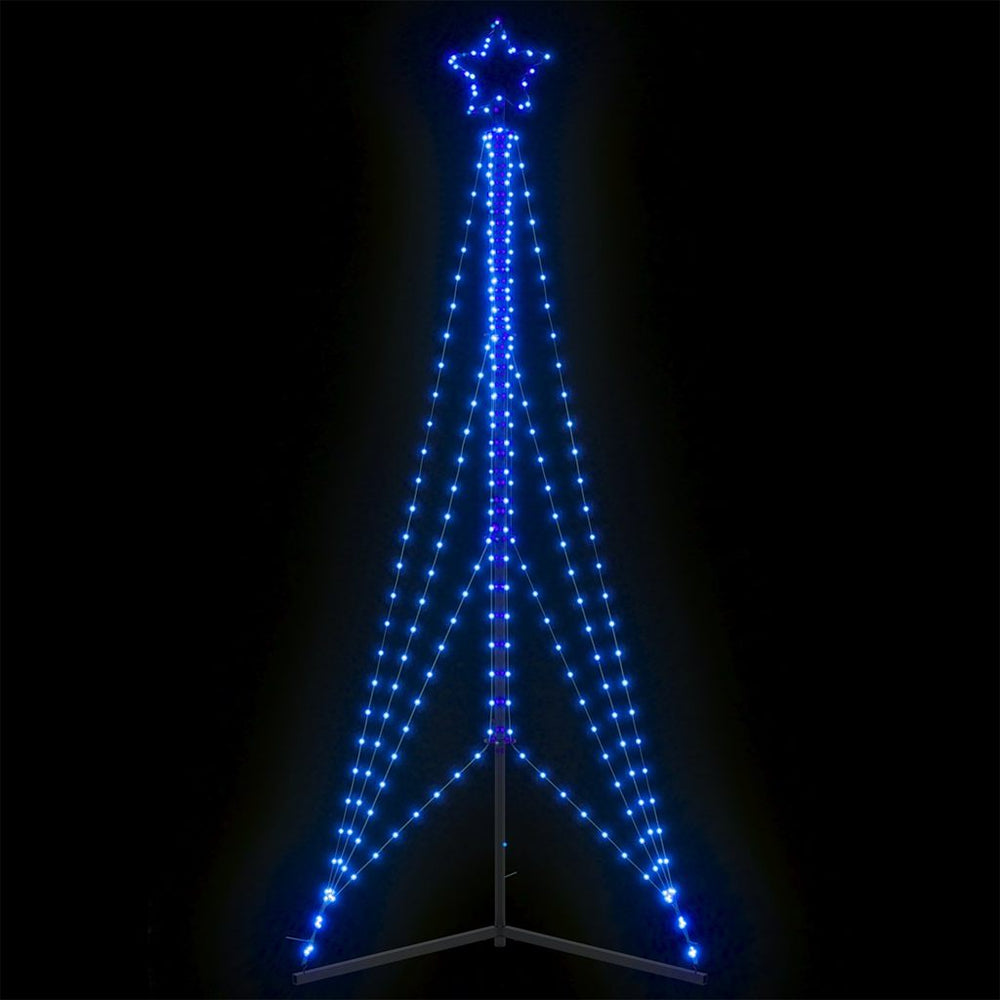 Choinka LED vidaxl 483 diody LED 240 cm niebieski