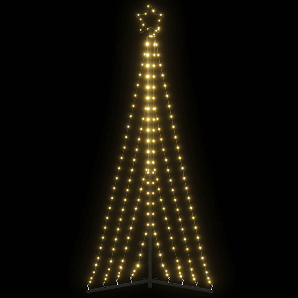 Vidaxl LED Christmas tree 339 LEDs warm white 187 cm