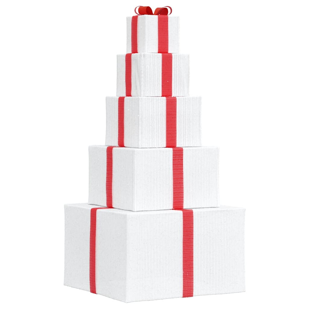 VidaXL Christmas decoration gift box 250 LEDs warm white
