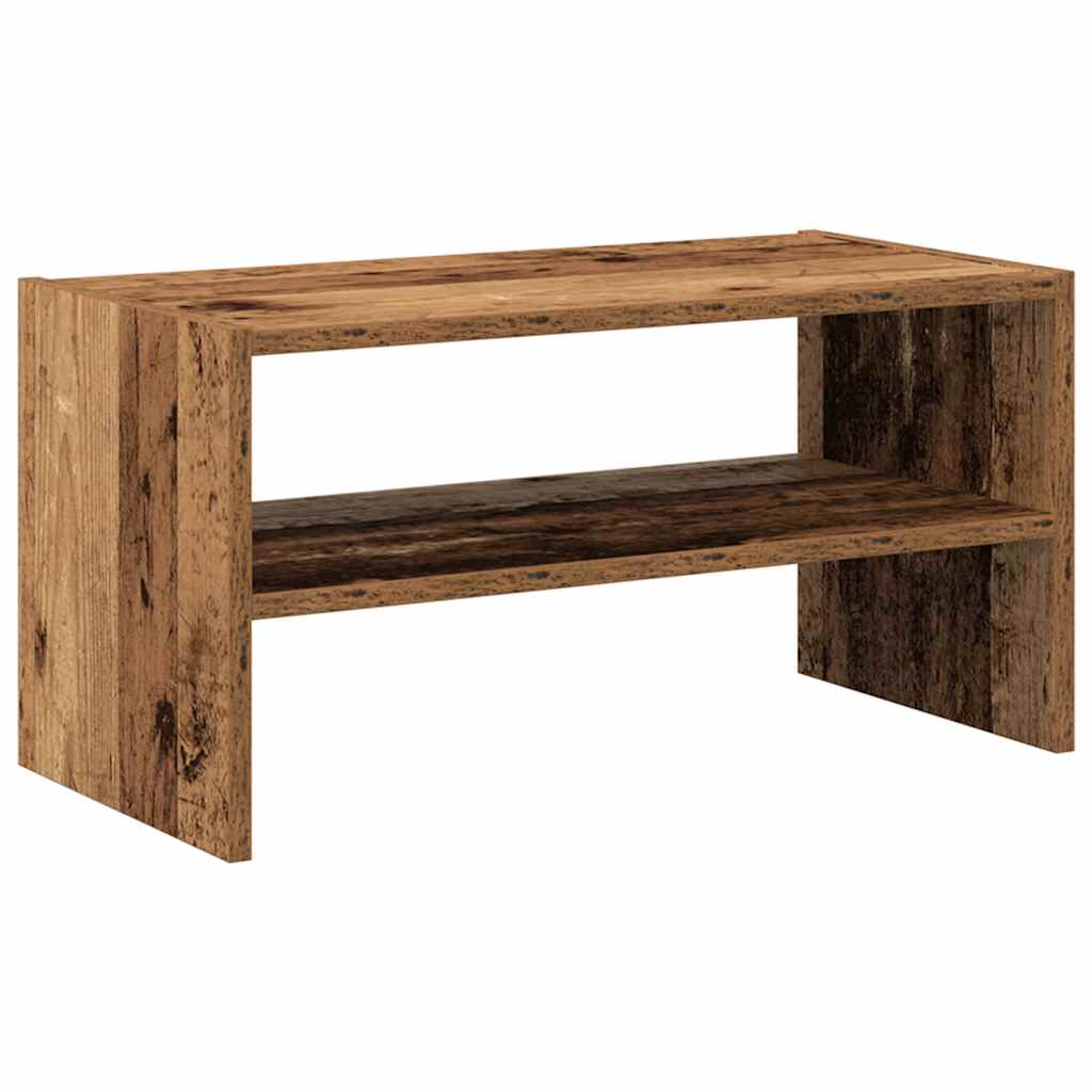 Botník VidaXL stohovatelný 60x30x30,5 cm starý v barvě dřeva