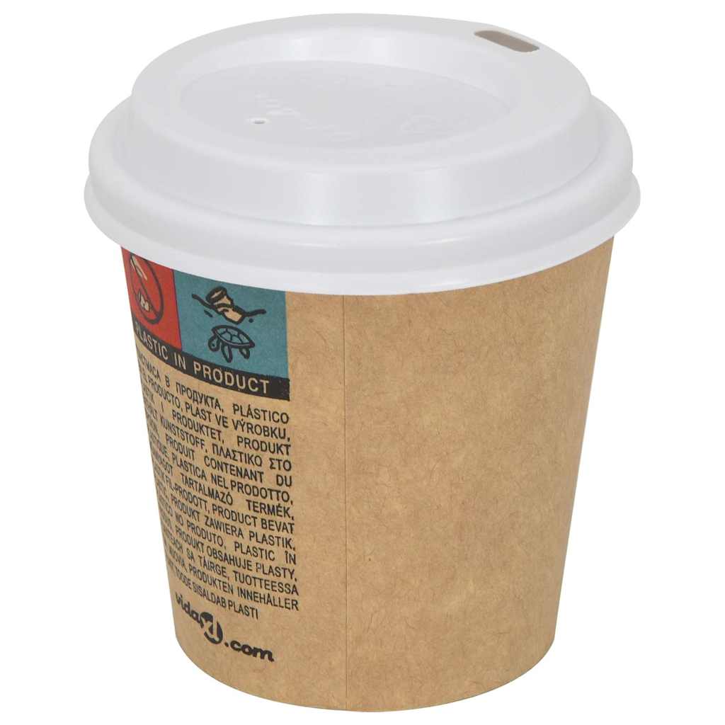 Vidaxl Papier Kaffeetasse Lods Ø60 mm 4oz 1000 St Plastik weiß