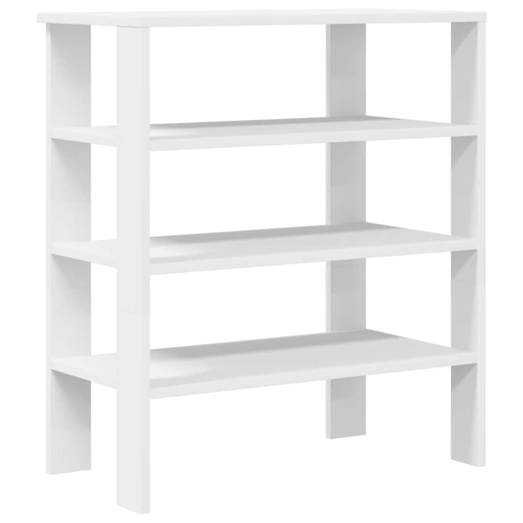 Vidaxx shoe rack 61x32x70 cm finished wood white