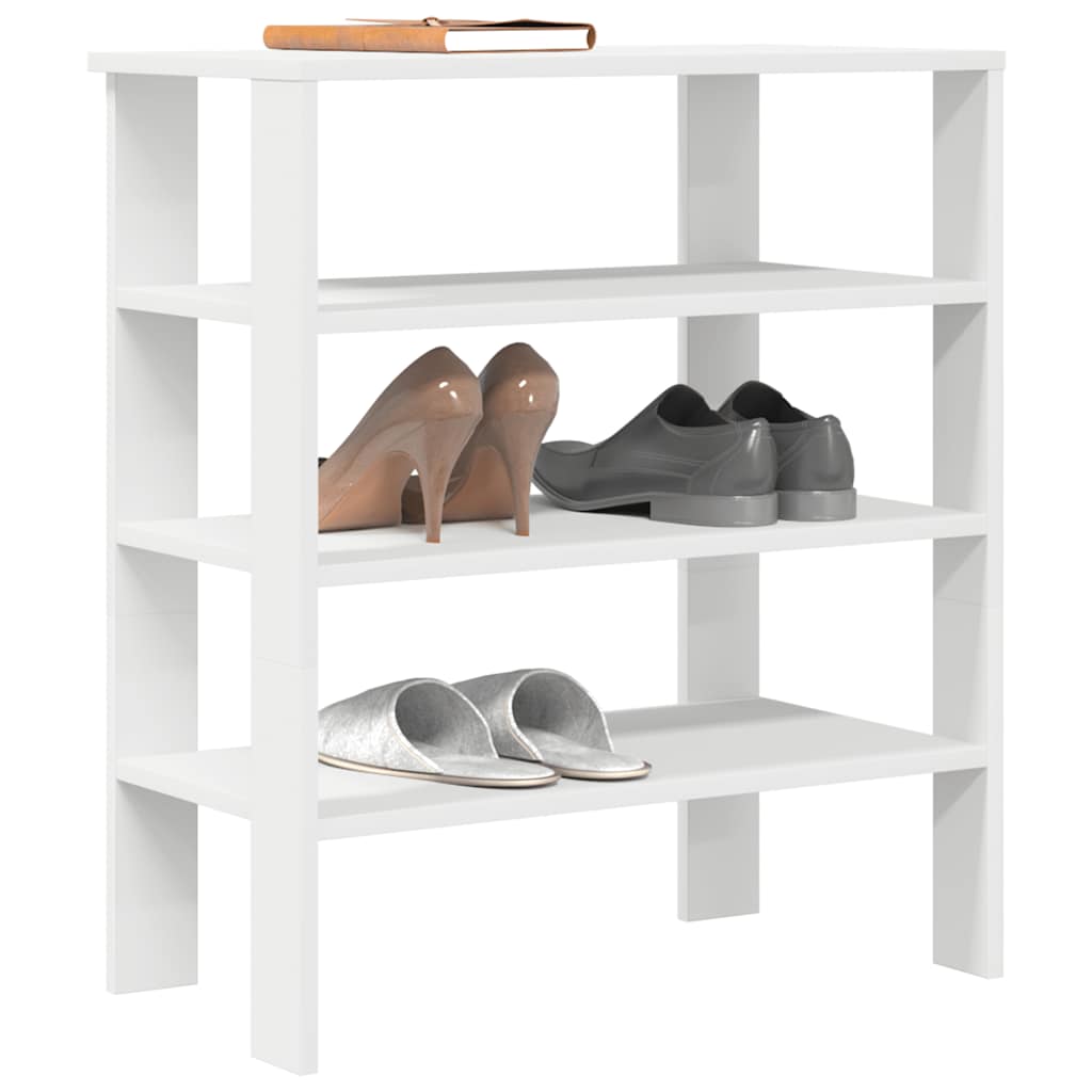 Vidaxx shoe rack 61x32x70 cm finished wood white