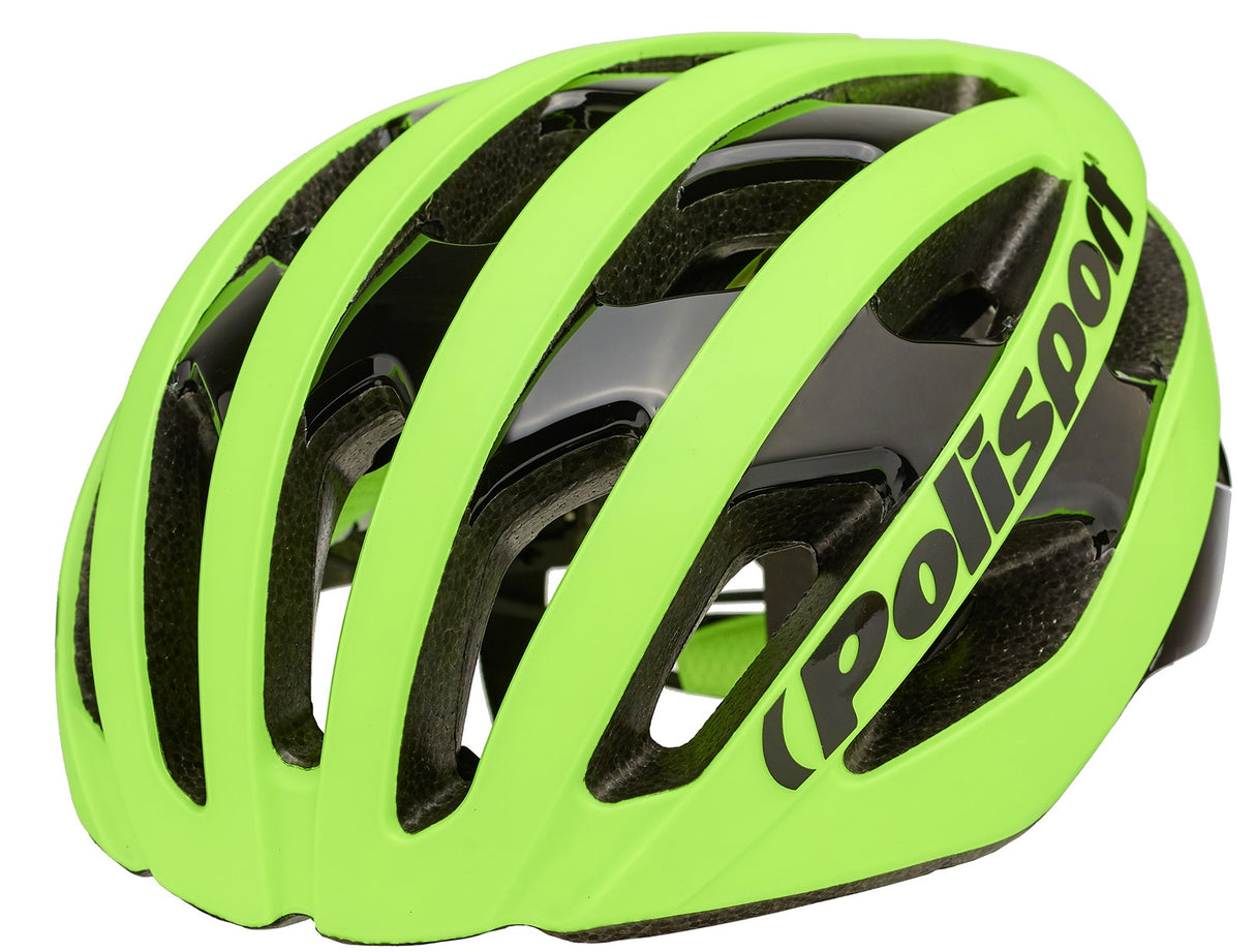 Capacete Polisport Light Pro Bicycle M 52-58cm Fluo amarelo preto