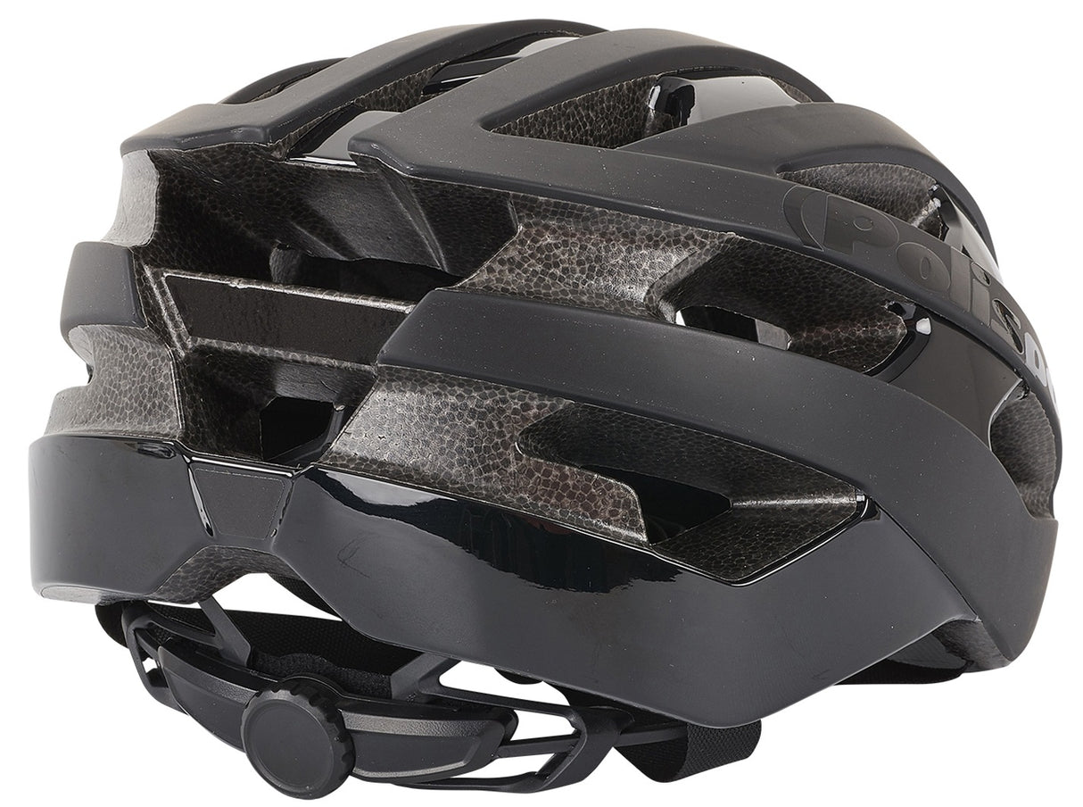 Polisport Light Pro Bicycle Casque L 58-62 cm Mat noir