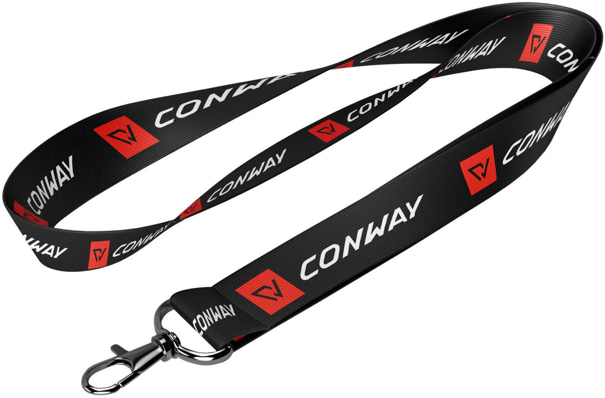 Conway sleutelband lanyard black
