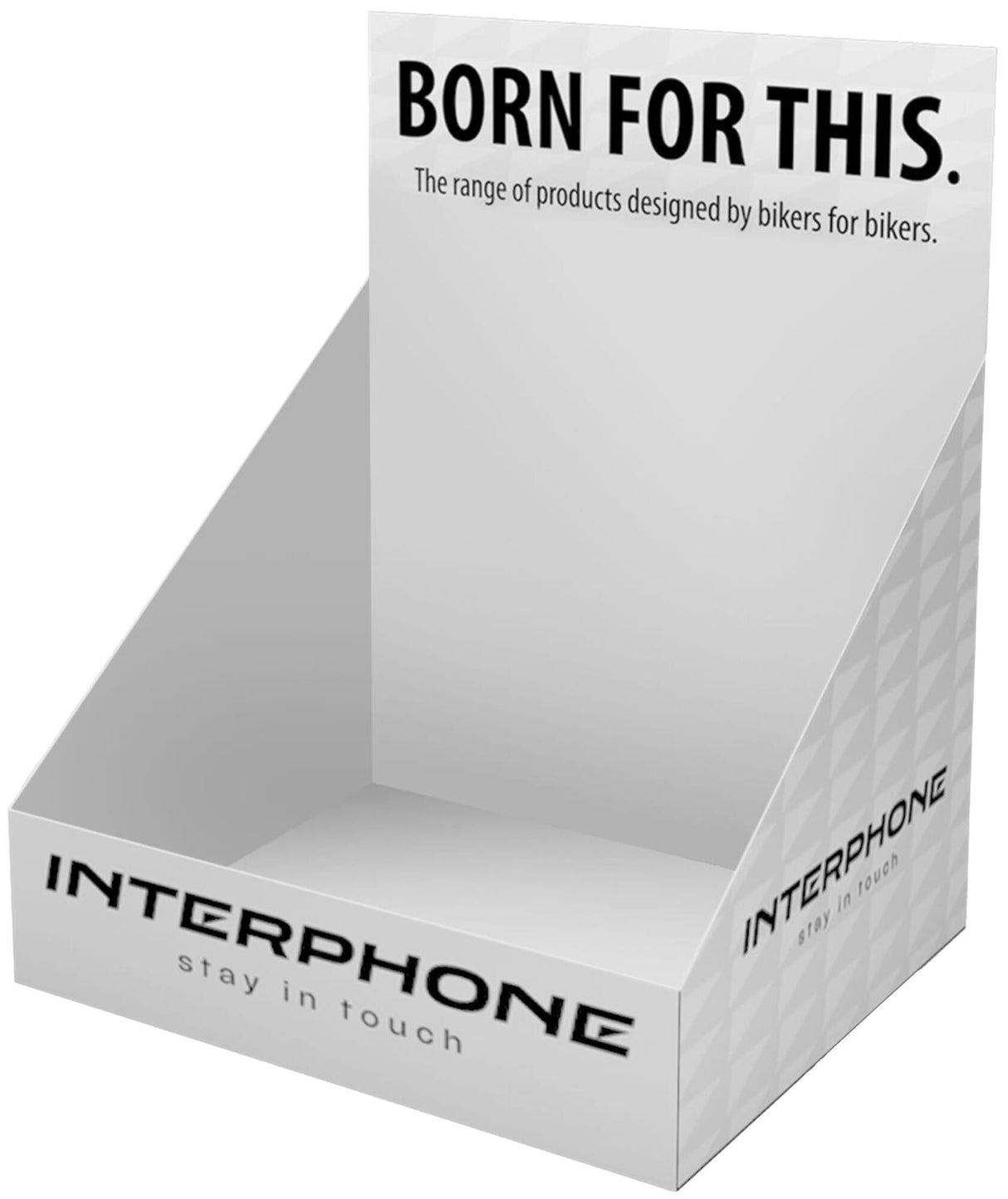 Interphone sales display display cardboard display com.sys