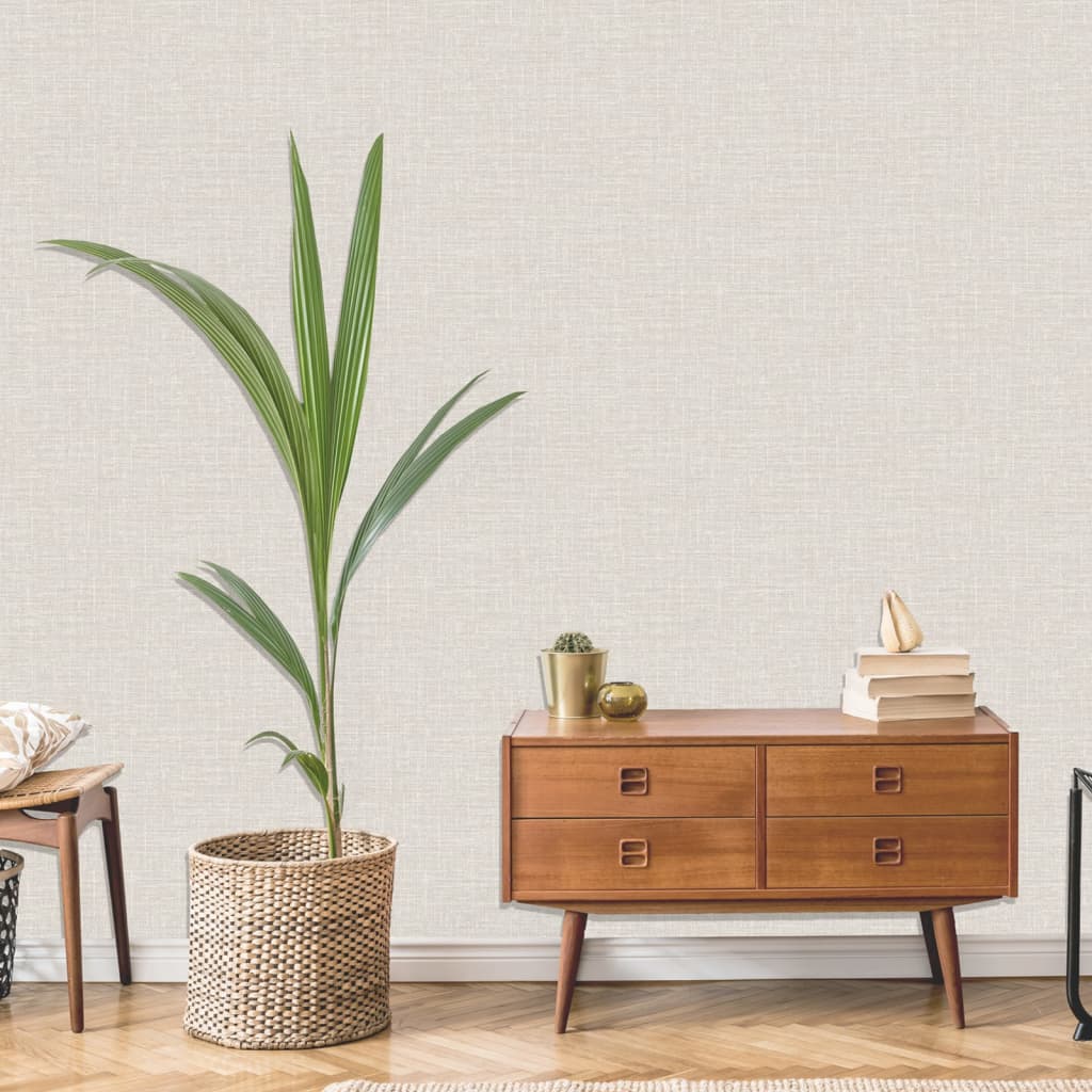 Dutch Wallcoverings Tapetenfaden cremefarben